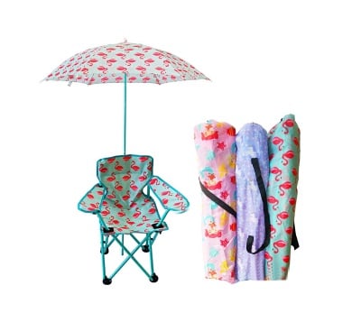 Детски сгъваем стол с чадър