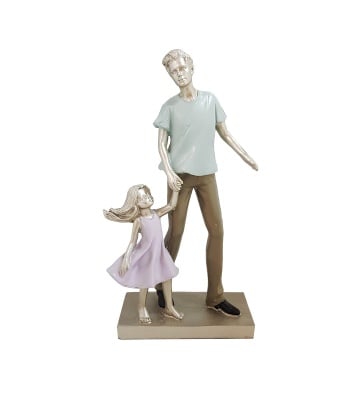Статуетка Мъж с дете
