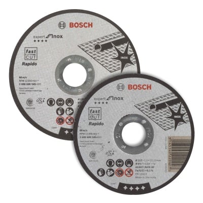 Диск за рязане Bosch EXPERT for Inox-Rapido FAST CUT