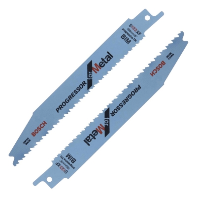 Нож за саблен трион S123XF BIM progressor for METAL 2 броя Bosch