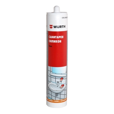 Санитарен силикон WURTH