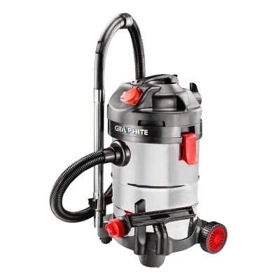 Прахосмукачка GRAPHITE - 1 500 W INOX
