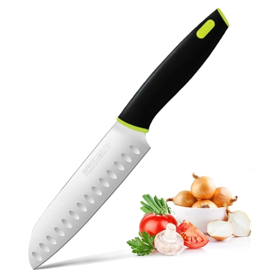 Нож SANTOKU 18 см BRIO Metallica