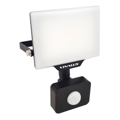 LED прожектор със сензор VIVALUX Shift черен - 6 400 К / 20 W
