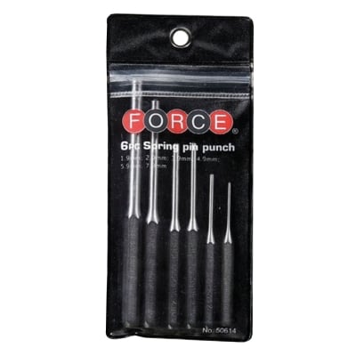 Щифтоизбивач (1.9 - 7.9) FORCE Tools 6 броя