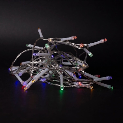 9м LED Коледни лампички с таймер - МНОГОЦВЕТНА СВЕТЛИНА