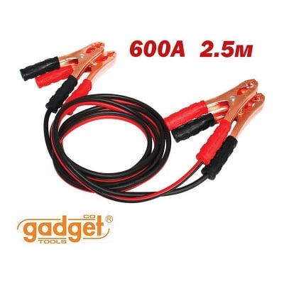 Кабели за стартов ток Gadget Tools - 2,5 м / 600 А