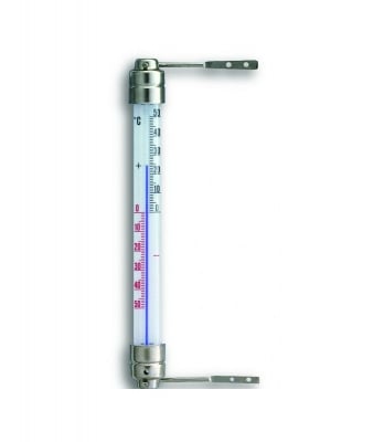 Термометър за прозорец с метален държач TFA