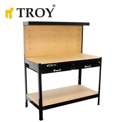 Работна маса с две чекмеджета Troy