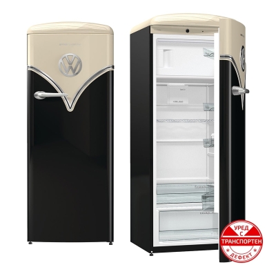 Хладилник GORENJE OBRB153BK РЕТРО - VW Limited edition