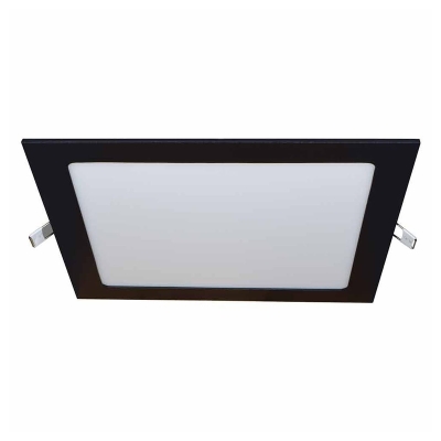 Квадратен LED панел VIVALUX GRID ЧЕРЕН - 4 000 К / 18 W