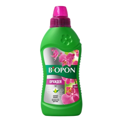 Течен минерален тор за всички видове орхидеи BIOPON BP-1033 - 500 мл
