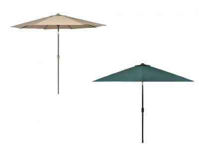 Градински чадър 3 м -  8 лъча бежов