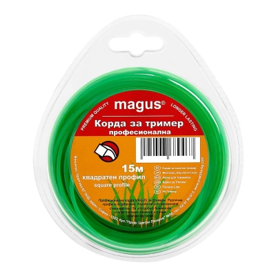 Корда за тример MAGUS - квадратна / 3 мм / 15 метра