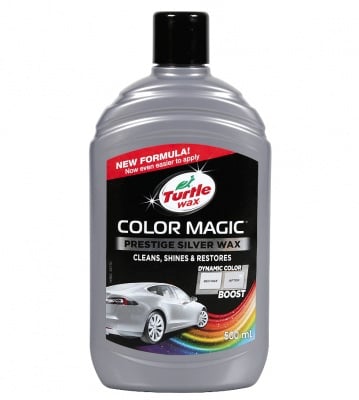 Сребриста полираща паста за автомобил Turtle wax Color Magic