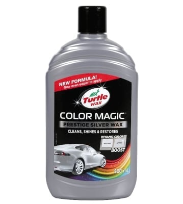 Сребриста полираща паста за автомобил Turtle wax Color Magic