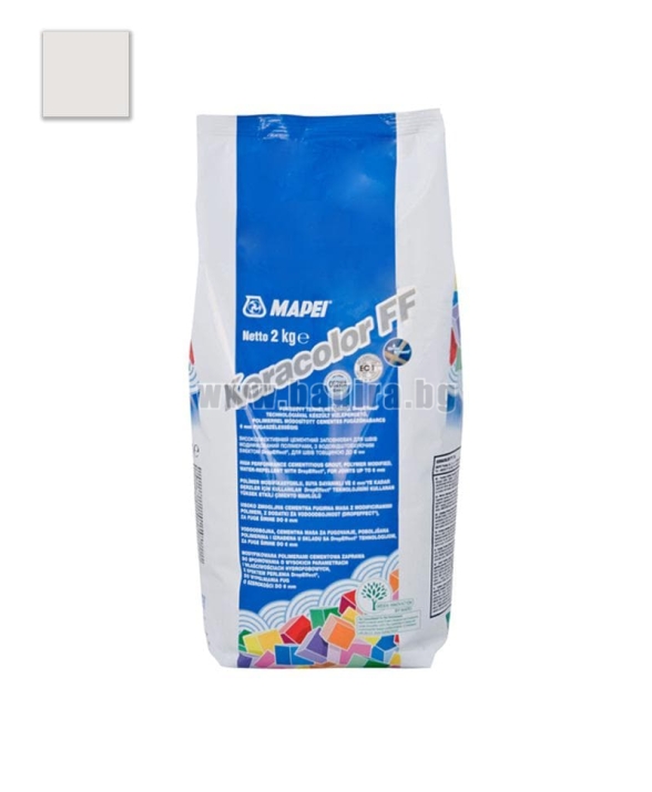 Фугираща смес Mapei Keracolor FF, антрацит, 2 кг