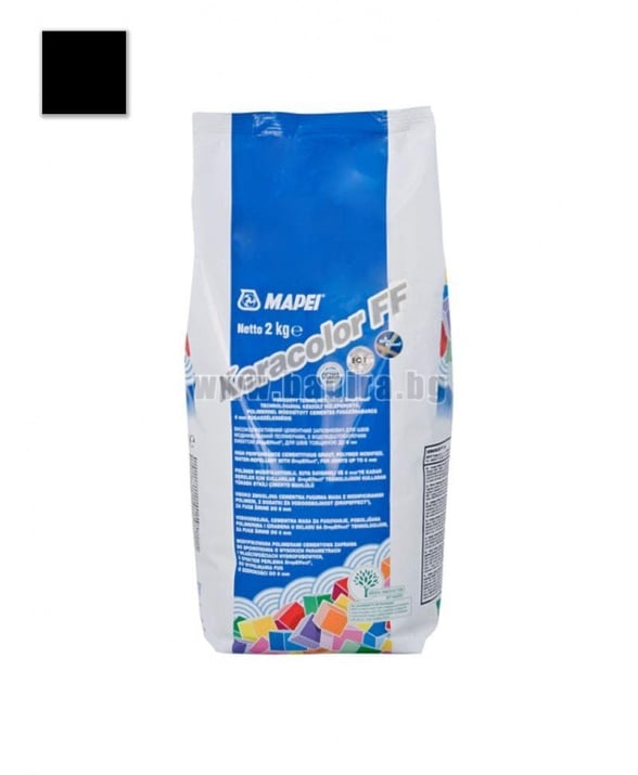 Фугираща смес Mapei Keracolor FF, черна, 2 кг