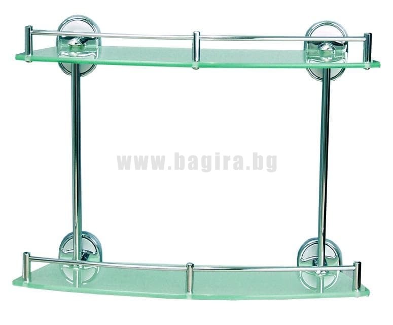 СТЪКЛЕНА ЛАВИЦА ДВОЙНА - INTER CERAMIC | Bagira