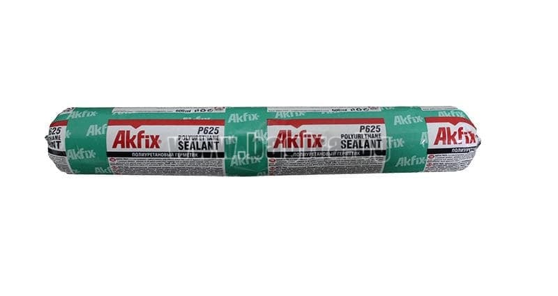 Akfix P645 polyurethane sealant-adhesive, black, 600 ml