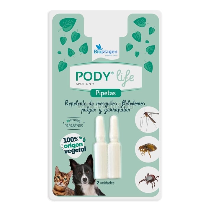 Репелентна пипета за точково приложение Bioplagen PODY Spot On+ | Bagira
