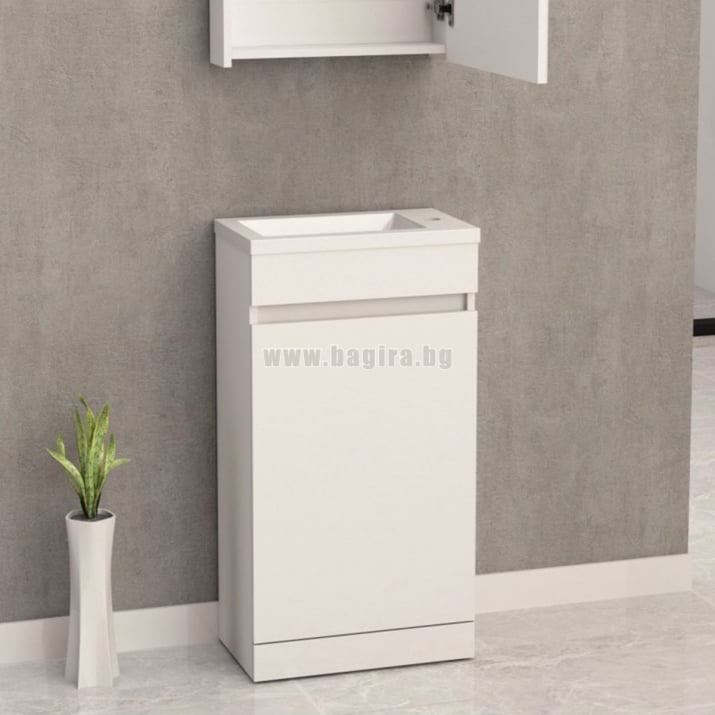 Долен шкаф за баня с умивалник Inter Ceramic ИЛИНА | Bagira