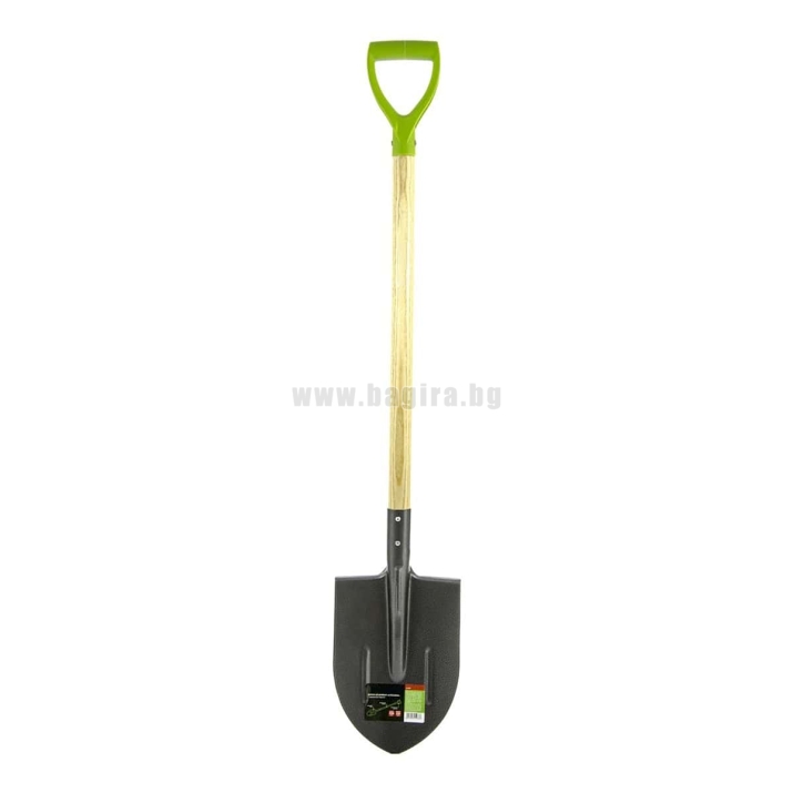 Права лопата с дръжка PALISAD Luxe 614798 | Bagira