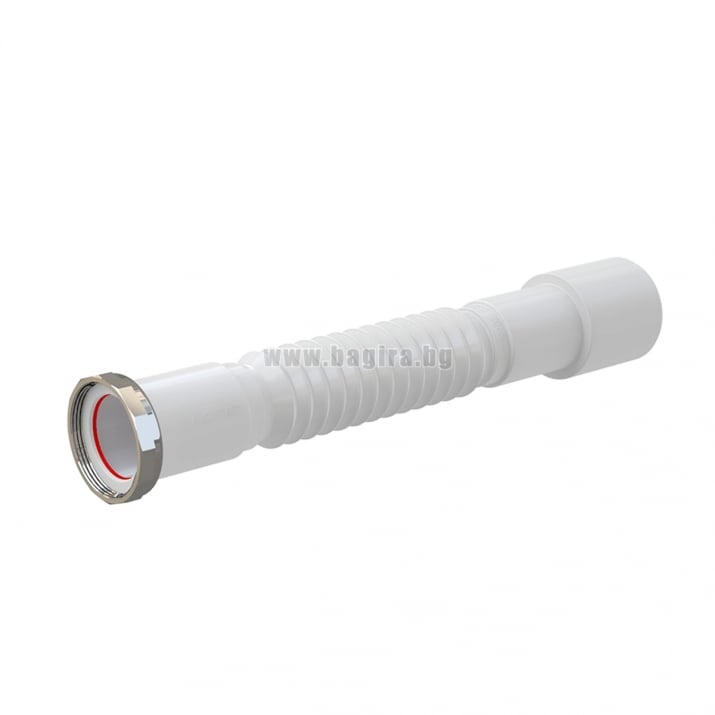 Гъвкава връзка 1 1/2"×40/50 с метална гайка Alca plast | Bagira