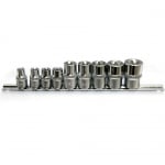Комплект вложки еврейска звезда 1/2" - 3/8" 9 броя - FORCE