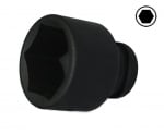 Вложка кована шестостен 1/2" 30 мм. - FORCE