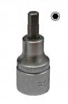 Вложка с накрайник шестостен 1/4" - 5 мм. - FORCE