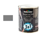 Алкидна боя 3 в 1 - Dekorator Алкидна боя 3 в 1 сива - Dekorator