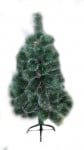 Изкуствена елха с бели връхчета - 120 см.