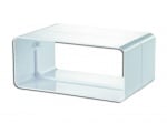Конектор плосък Vents PVC