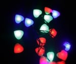 Коледни LED лампички Сърца