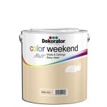 Матов латекс 2.5 л. Dekorator Color Weekend Mat Матов латекс Кафе лате 2.5 л. Dekorator Color Weekend Mat