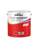Матов латекс 2.5 л. Dekorator Color Weekend Mat Матов латекс Бургундско червено 2.5 л. Dekorator Color Weekend Mat