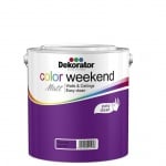 Матов латекс 2.5 л. Dekorator Color Weekend Mat Матов латекс Кралски аметист 2.5 л. Dekorator Color Weekend Mat