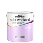 Матов латекс 2.5 л. Dekorator Color Weekend Mat Матов латекс Цвят люляк 2.5 л. Dekorator Color Weekend Mat