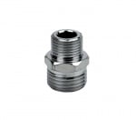 Нипел-редукция 1/2" х 3/8" хром