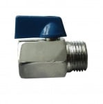 Кран мини 1/2" F/M никел