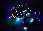 Коледни LED лампички гирлянд 100 бр. разноцветни