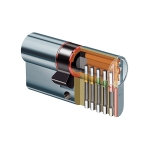 Секретна ключалка MAUER Assa Abloy - STANDARD с палец по DIN / 31 × 41 мм