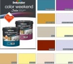 Латекс Color Weekend satin teflon Dekorator