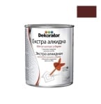 Екстра алкидна боя Dekorator Life Style -2.5 л. Екстра алкидна боя Dekorator Life Style светло кафява