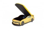 Легло - кола Жълто Camaro Uno + матрак