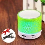 Светеща преносима блутут колонка - различни цветове Mini