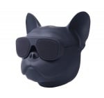 Безжична преносима Bluetooth колонка French bulldog Black matt