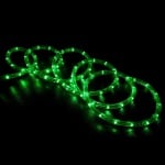 LED маркуч за външна употреба 10 м. - зелен