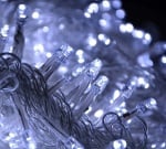LED лампички тип завеса с ефект падащ сняг 216 бр.